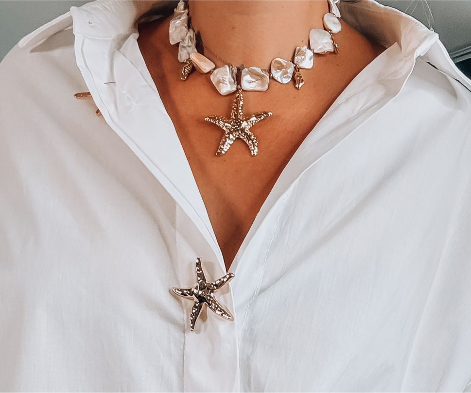 Collier Etoile et Nacre