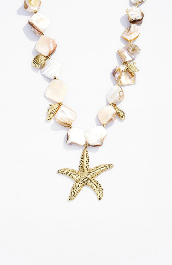 Collier Etoile et Nacre