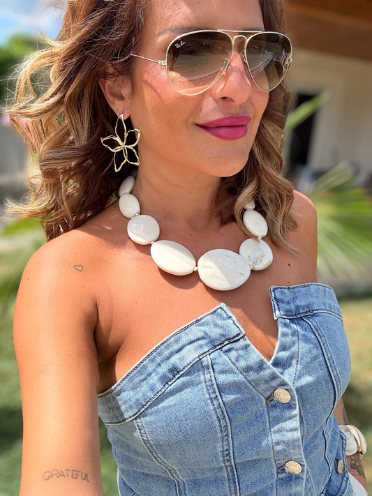 Collier Luna Nacre